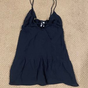 Black xhilaration top